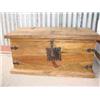 Image 1 : Primitive Country Chest/Table with key!