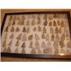 Image 1 : Large arrowhead collection-72 arrowheads!