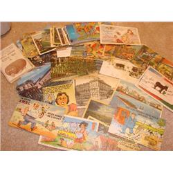 Postcards-most are linen,some from La.
