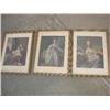 Image 1 : 3 wonderful framed/matted Victorian prints