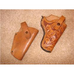 2 Leather holsters