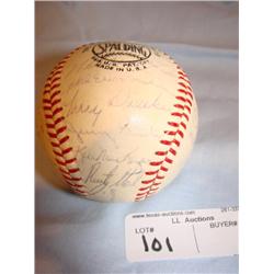 1964 Houston Colt 45's team ball, W/PSA-DNA