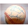 Image 1 : Autographed/personalized Sandy Koufax ball