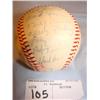 Image 1 : Late 1960's Atlanta Braves autographed ball