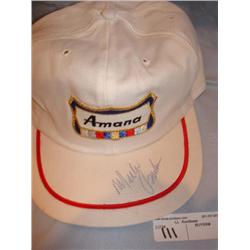 Autographed Miller Barber golf cap