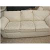Image 1 : White leather sofa-matches lot#946
