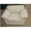 Image 1 : White leather chair