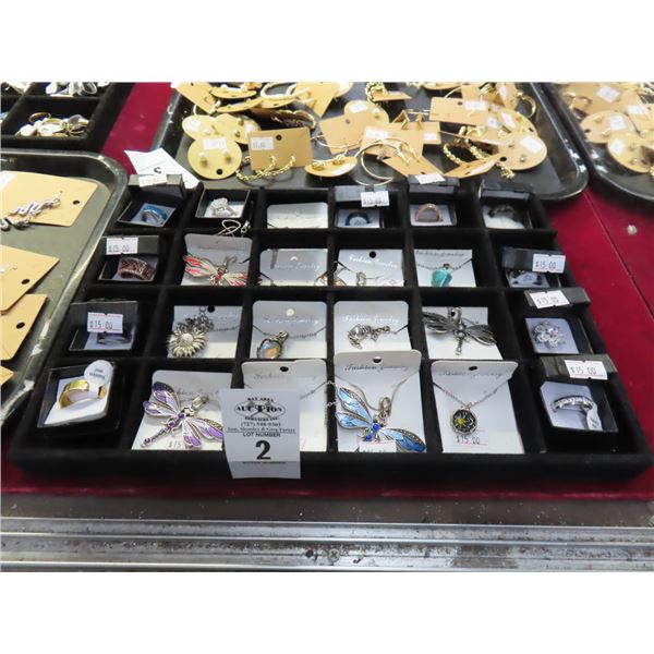 24-Fashion Ring/Necklace - New -  24 X $