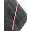 Image 2 : 14K YG Ruby Bracelet w/42 Round Mixed Rubies 16.2g - Replacement