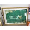 Image 1 : TB Bulls Horns Up Framed Flag