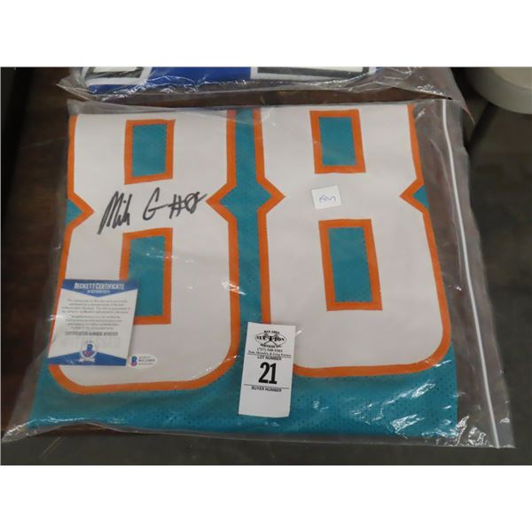 Miami Dolphin Gesicki Autographed Jersey w/COA