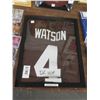 Image 1 : Deshaun Watson Autographed Jersey w/Showcase