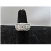 Image 2 : 10K WG Diamnd Ring w/35 Round Cut Diamonds and 32 Baguette Diamonds Prong
