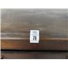 Image 2 : Antique Mahogany Footed Rolling Buffet