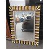 Image 1 : Contemporary Wall Mirror - 30  X  36  - No Shipping