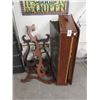 Image 1 : Antique Mahogany Small Piano/Organ - Nds. Repair