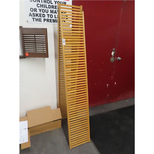 Wooden Display Rack