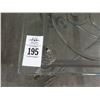 Image 2 : Ornamental Iron Base Glasstop Coffee and End Tables Set