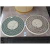 Image 1 : Pair of Metal Floral Wall Décor