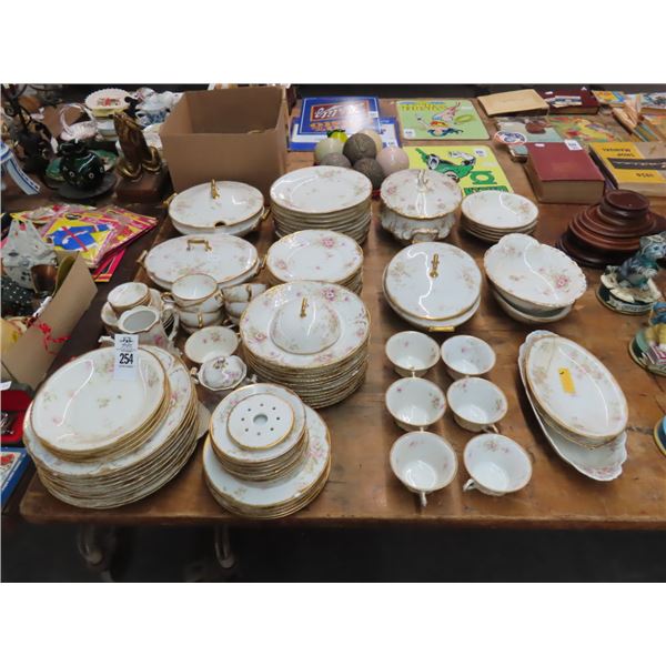 Limoges Floral China Set