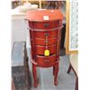 Image 1 : Cherry Queen Anne Mahogany Jewelry Footed Chest
