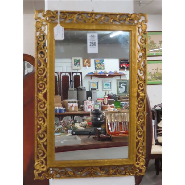 Gold Framed Surroco Wall Mirror - No Shipping