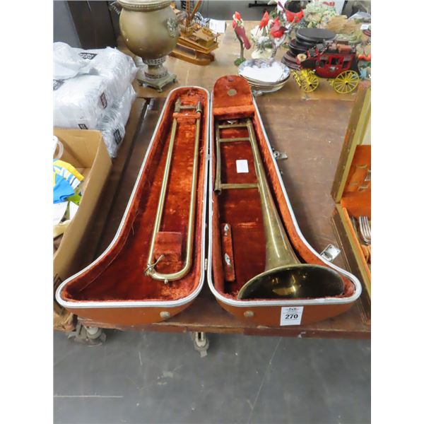 Brass Trumbone w/Case