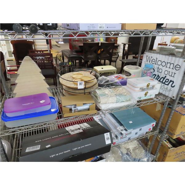 Storage Boxes, Display Trays, Wooden Tree, Kitchen Items