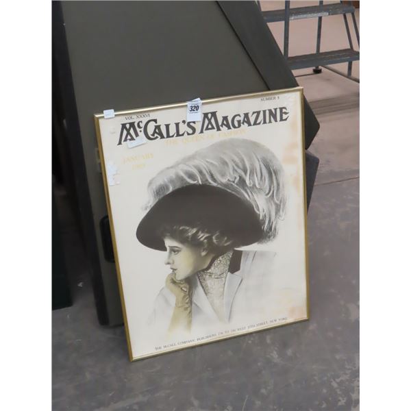 McCall's Magazine Advertising Poster
