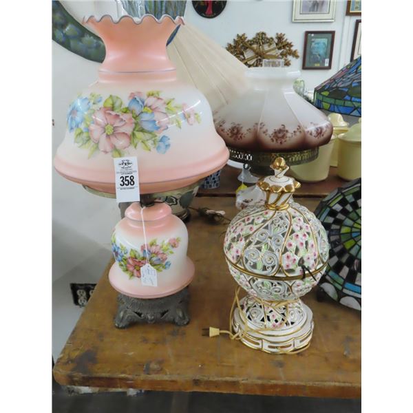 Hurricane Style, Oriental Lamps - 4