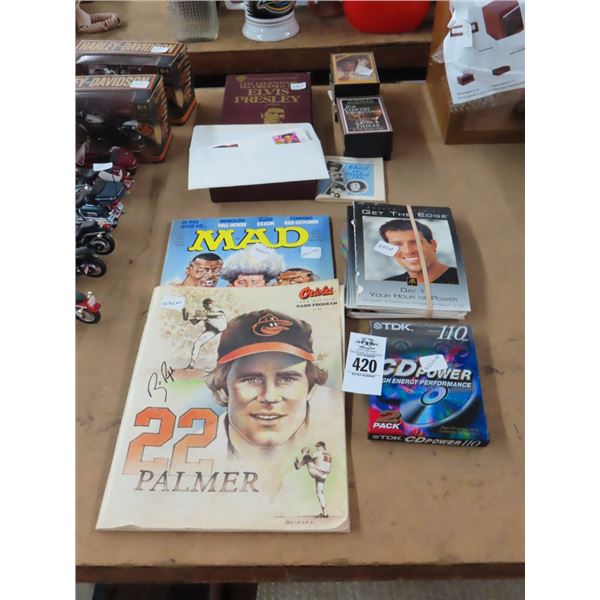 Elvis Presley Recordings, Stamps, Mad Magazine, Power Hour and More