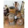 Image 1 : Pumpkin Lanterns, Copper Bucket, Cast Pot, Vase