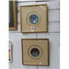 Image 1 : Shadowbox Framed Butterfly Dishes - 2