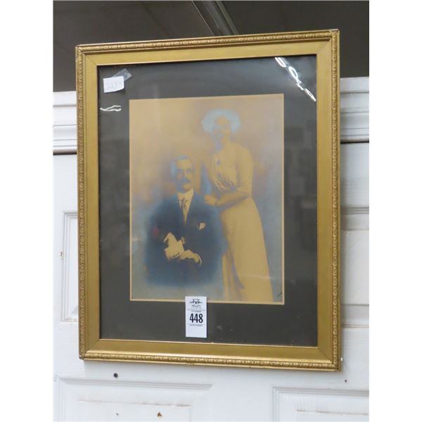 Framed Man/Woman Portrait