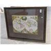 Image 1 : Framed World Map