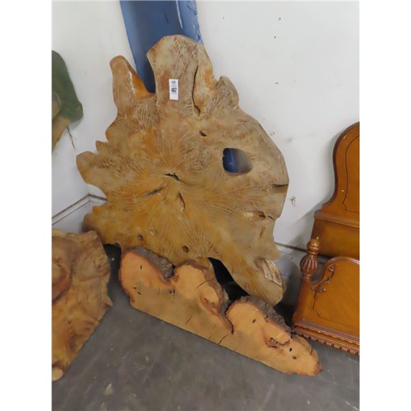 Large Hardwood Cut