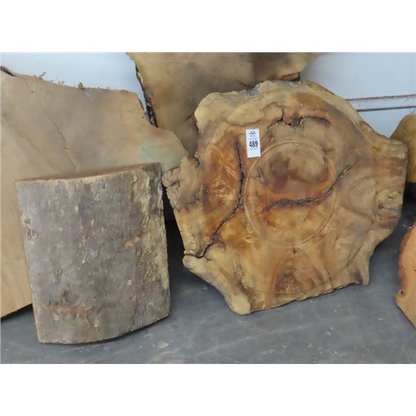 Small Unfinished Hardwood Cuts - 3