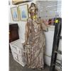 Image 1 : Sculpted Greek Goddess Panel Statuary - Nds. Paint