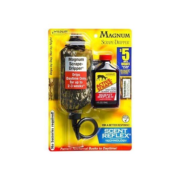 WRC DEER LURE GOLDEN SCRAPE/ SCRAPE DRIPPER COMBO 4FL OZ