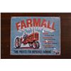 Image 1 : Farmall 12.5in x 16in Tin Sign