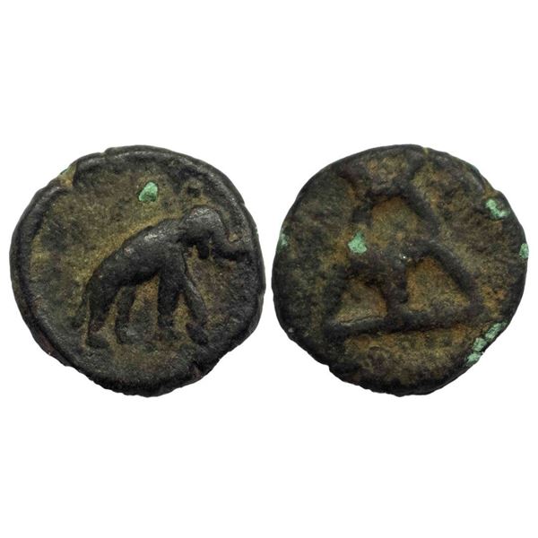 Ancient, Taxila, Post-Mauryan (Punjab), Local coinage, (2nd-1st Century BC), Copper Unit, 2.48 gms
