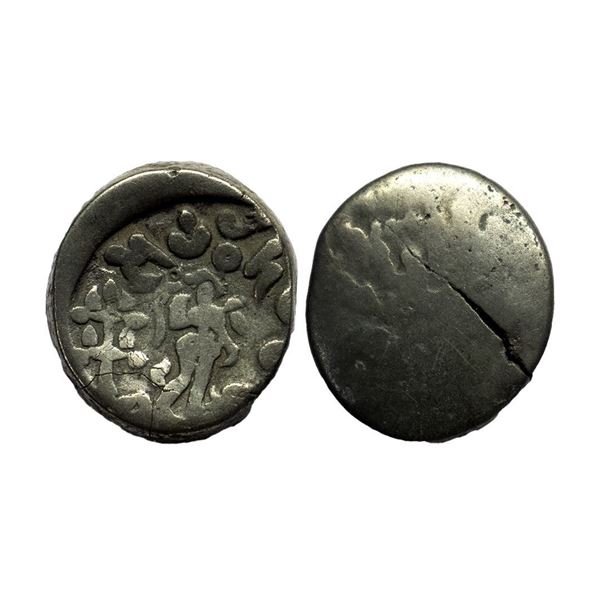 Ancient, Mathura, Mitra rulers, Suryamitra (1st Century BC/AD), Copper Alloy Unit, 8.01 gms