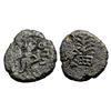 Image 1 : Ancient, Mitras of Kaushambi, Jethamitra ( 200 BC), Copper Unit, 6.05 gms