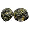 Image 1 : Ancient, Satavahanas, Siri Satakarni ( 200 BC), Copper Unit, 5.38 gms