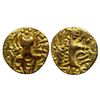 Image 1 : Ancient India, Kashmir Kidarite, in the name of Pratapaditya (500-600 AD), Base Gold Dinar, 6.91Grms