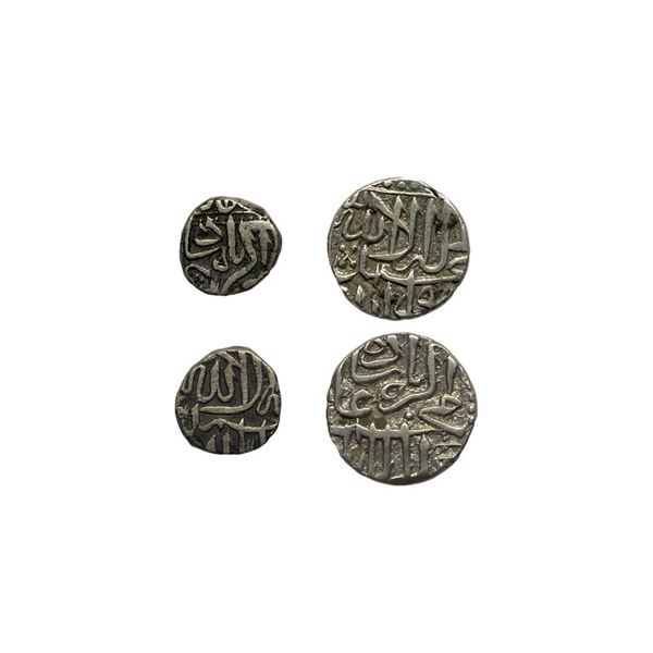 Mughal, Akbar (AH 963-1014, 1556-1605 AD), Provincial issues, Set of 2