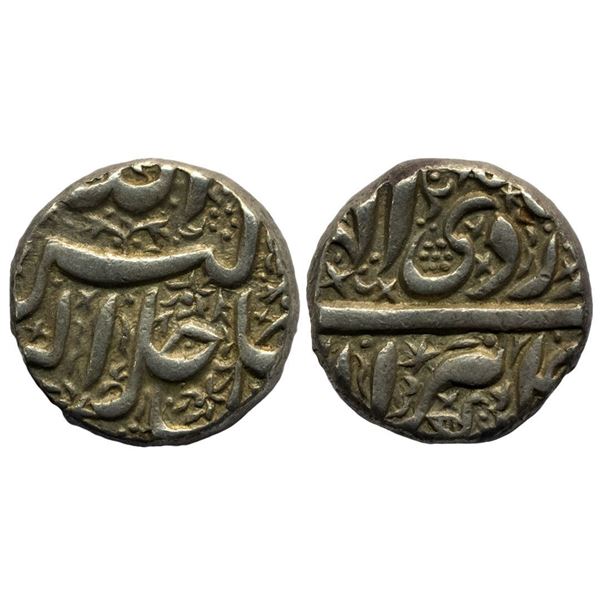 Mughal, Akbar (1556-1605 AD), silver rupee, Berar mint,11.45g