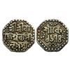 Image 1 : Assam, Rajesvara Simha (1751-1769 AD), silver Â¼ rupee, sake 1674, 2.81g