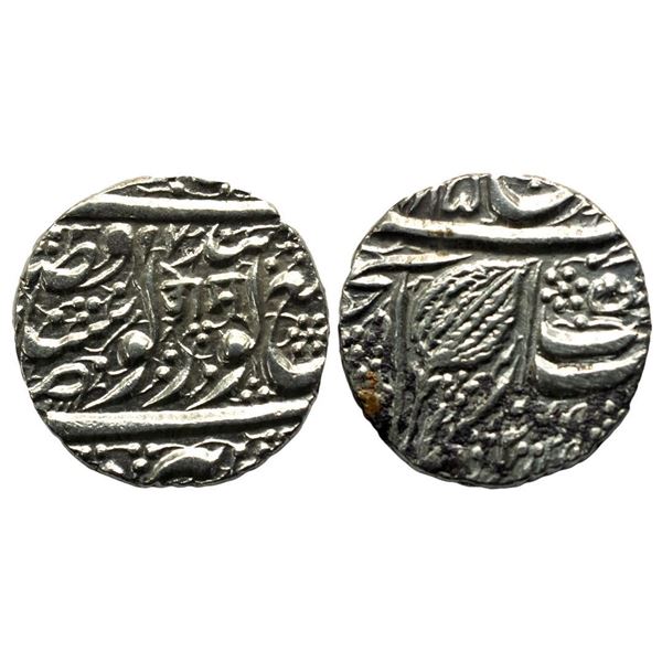 IK,  Sikh Empire, silver rupee, Amritsar mint, 'Nanak Shahi' couplet,11.09g.