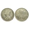 Image 1 : British India. Victoria Queen, Silver Rupee, 1876, Calcutta Mint